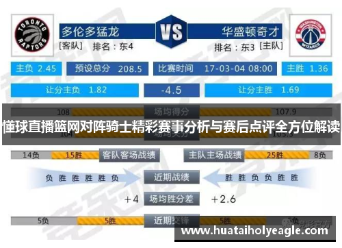 懂球直播篮网对阵骑士精彩赛事分析与赛后点评全方位解读